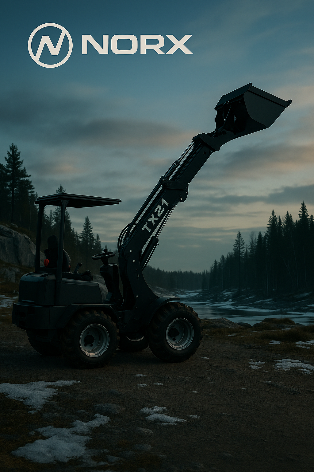 NORX TX21 teleskooppikuormaaja